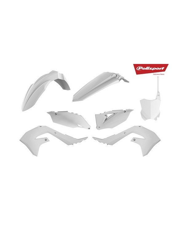 Kit Plásticos Polisport Kawasaki KX 450 19-20 Blanco