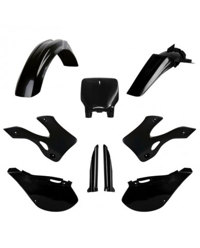 Full Kit Plásticos Polisport Kawasaki KX 125/250 99-02 Negro