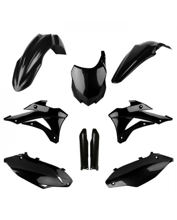 91487,Full Kit Plásticos Polisport Kawasaki KX 250 F 13-16 Negro