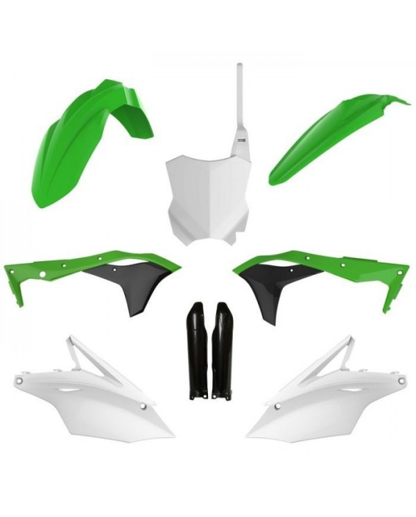 Full Kit Plásticos Polisport Kawasaki KX 250 F 17-20 OEM 17-18,91490