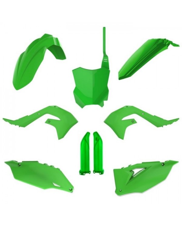Full Kit Plásticos Polisport Kawasaki KX 250 21-24 KX 450 19-23 OEM