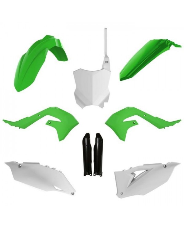 Full Kit Plásticos Polisport Kawasaki KX 250 21-24 KX 450 19-23 OEM 19,91495