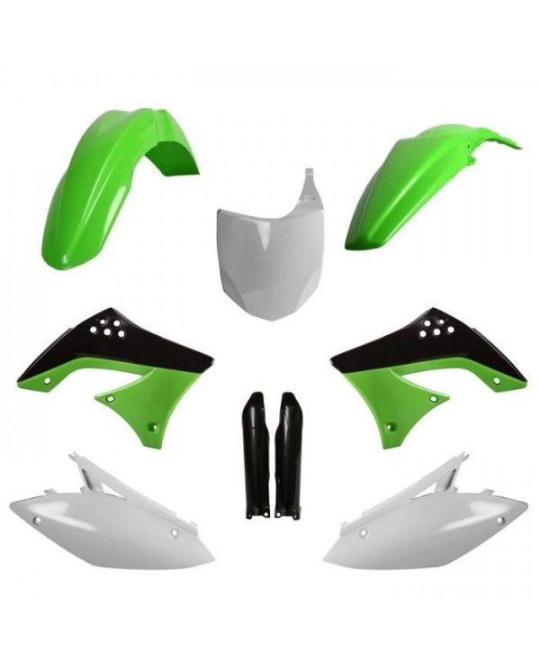 Full Kit Plásticos Polisport Kawasaki KX 450 F 09-11 OEM 10-11,91566