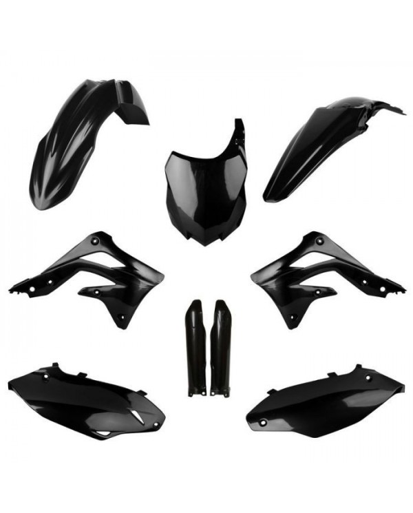 Full Kit Plásticos Polisport Kawasaki KX 450 F 13-15 Negro,91569