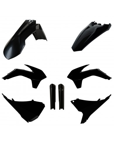 Kit Plásticos Polisport KTM EXC/ EXC-F 14-16 negro,91467