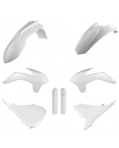 Full Kit Plásticos Polisport KTM EXC/EXC-F 16 blanco.91466