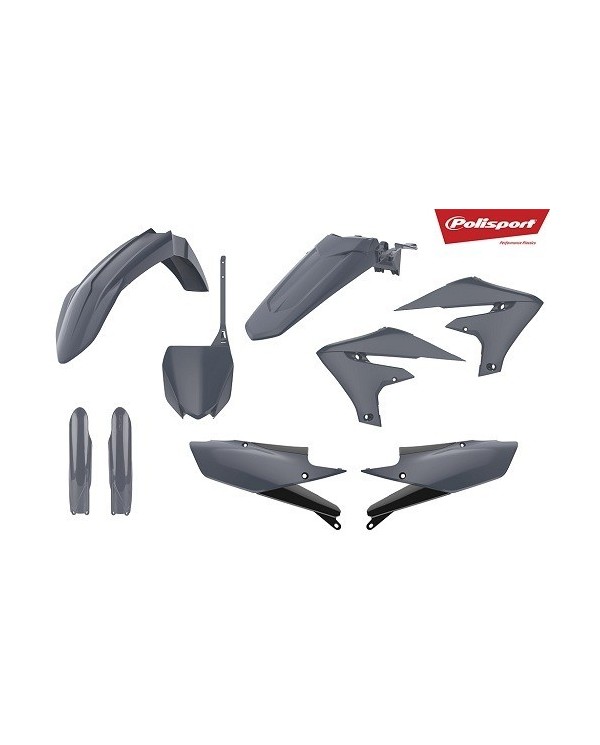 Full Kit Plásticos Polisport Yamaha YZ 250 F 19-23 YZ 450 F 18-22 Gris