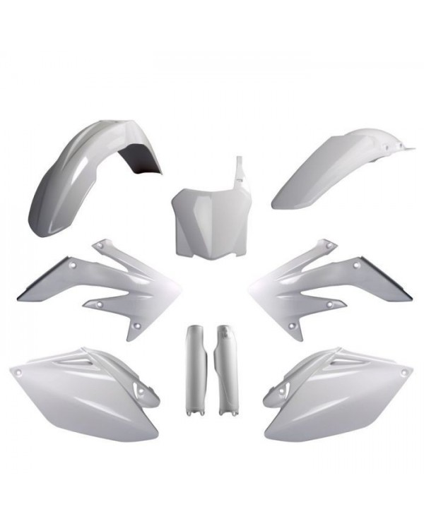 Full Kit Plásticos Polisport Honda CRF 250 R 08 Blanco,91522