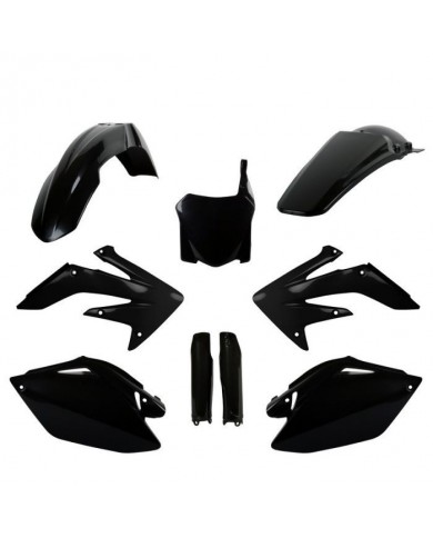 Full Kit Plásticos Polisport Honda CRF 250 R 08 Negro,91523