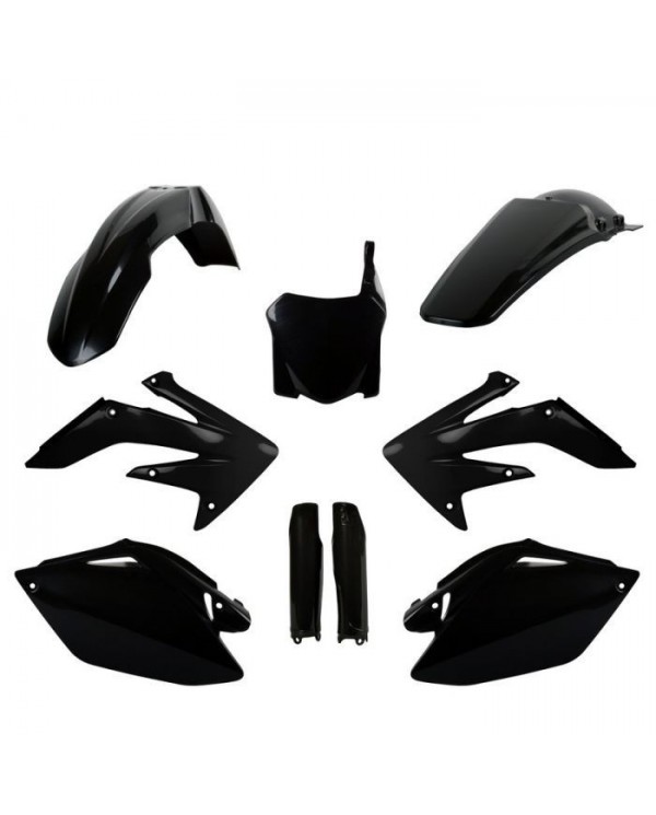 Full Kit Plásticos Polisport Honda CRF 250 R 08 Negro,91523