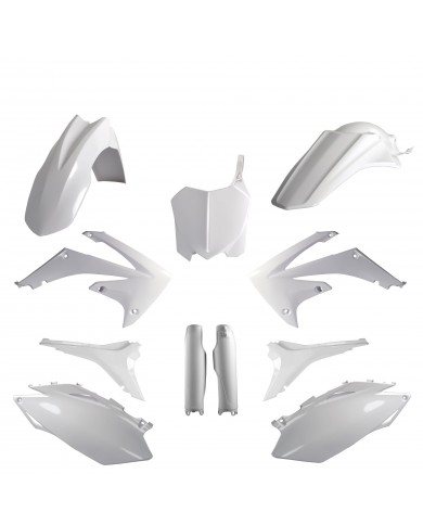 Full Kit Plásticos Polisport Honda CRF 250 R 10 CRF450R (09-10) Blanco,91526