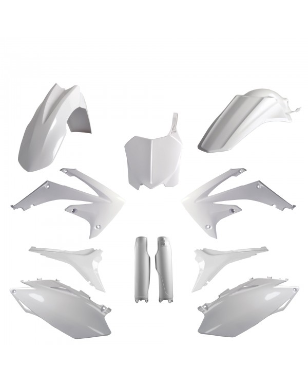 Full Kit Plásticos Polisport Honda CRF 250 R 10 CRF450R (09-10) Blanco,91526