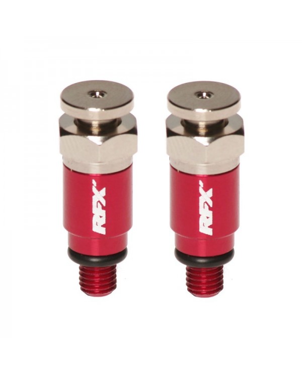 Purgadores de aire de horquilla RFX Pro M5 x 0,8 (rojo) Kayaba/Showa