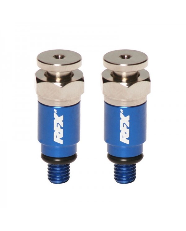 Purgadores de aire de horquilla RFX Pro M5 x 0,8 (azul) Kayaba/Showa