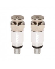 Purgadores de aire de horquilla RFX Pro M5 x 0,8 (plata) Kayaba/Showa
