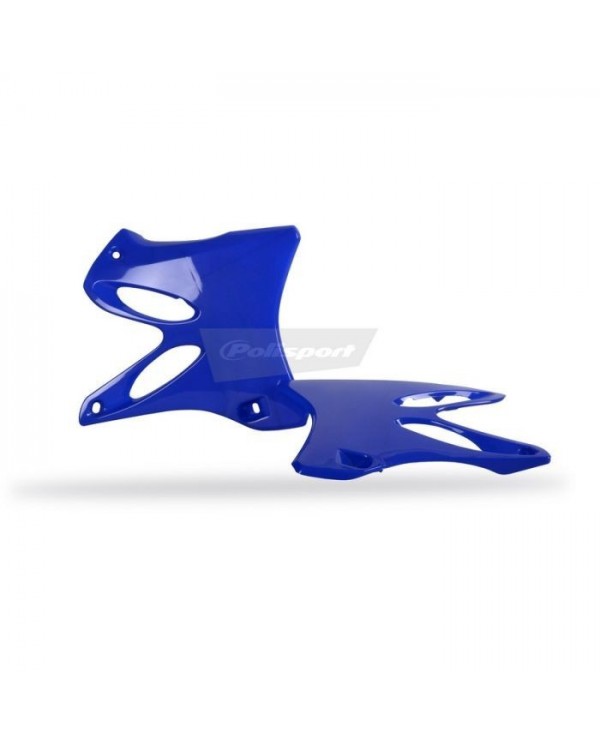 Tapas Radiador Polisport Yamaha YZ 125/250 02-14 Azul