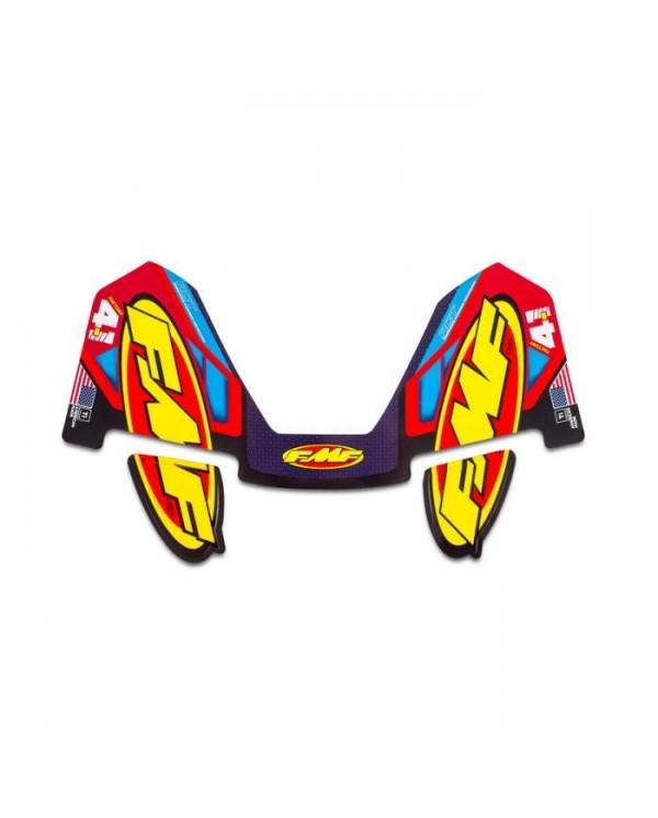 Adhesivos Silencioso FMF Factory 4.1 Titanium RCT