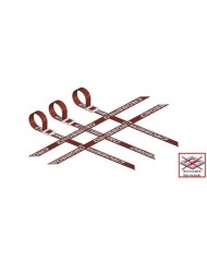 Pack 2 cintas parrillas universales 2x3x2 ROJAS super reforzadas CROSSPRO