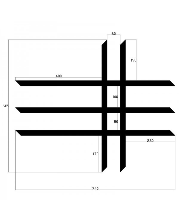 Pack 2 cintas parrillas universales 2x3x2 ROJAS super reforzadas CROSSPRO
