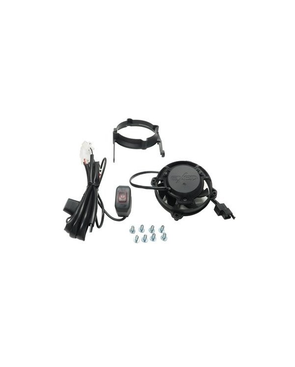 Kit  ventilador  Exed y soporte de montaje para KTM y Husqvarna, con interruptor LED de encendido/apagado, de 2017 a 2023