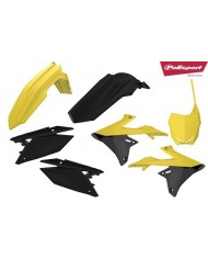 Kit Plásticos Polisport Suzuki RMZ 250 19-.. RMZ 450 18-.. Amarillo/Negro