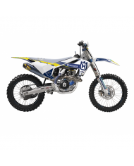 Kit de adhesivos + funda de asiento BLACKBIRD Replica Trophy 22 - Husqvarna FC/TC 23-24