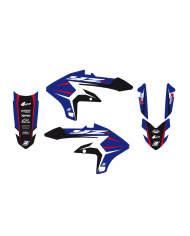 Kit adhesivos + funda de asiento BLACKBIRD Dream 4 Yamaha YZ450F 23-25