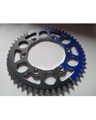 Corona aluminio Yamaha WR/YZ/YZF 99-.. azul/negra