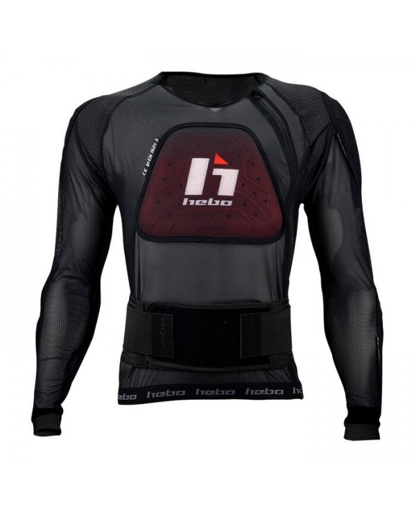 Chaqueta Protectora Hebo Defender Pro Belt Negro