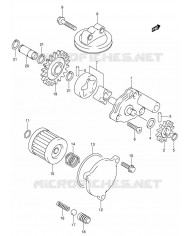 Conjunto bomba aceite ltz 400