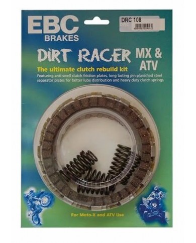 DRC117,Kit Discos de Embrague EBC KTM EXC 250/400/450/525 Racing 04-06 SX 525 Racing 04-06