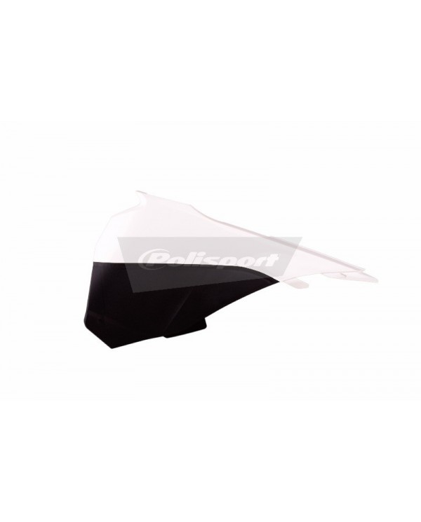 TAPA FILTRO AIRE SX85 (13-17) Blanco/Negro