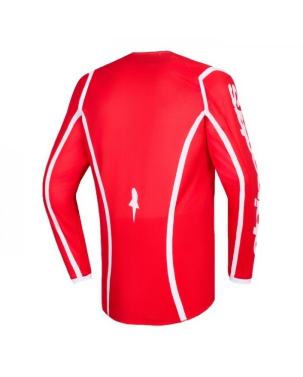 Camiseta Alpinestars Fluid Apex Color Rojo / Blanco