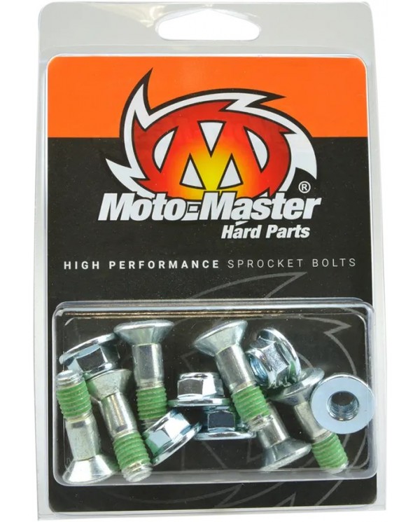 Kit 6 tornillos MOTOMASTER M8-1.25x26mm corona transmisión BETA BMW GASGAS HUSABERG HUSQVARNA KTM SHERCO TM RACING RIEJU