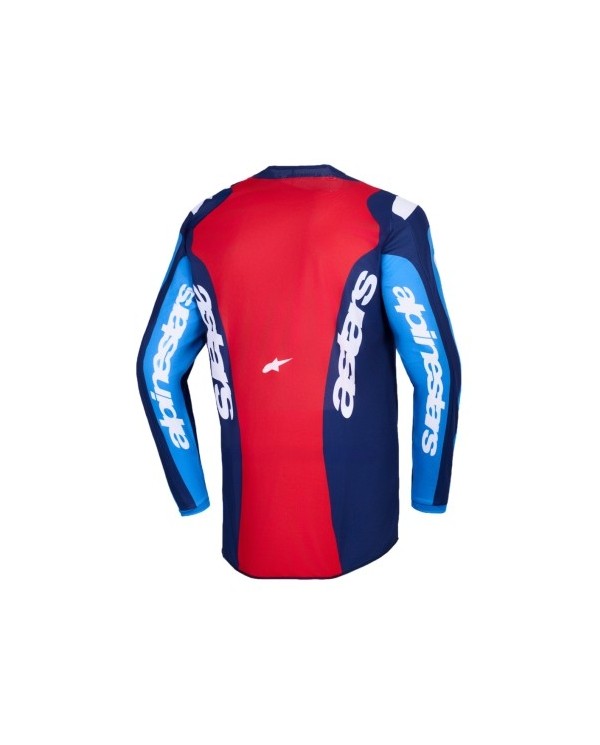 3761126-730,Camiseta Alpinestars Fluid Grid Color Azul / Rojo