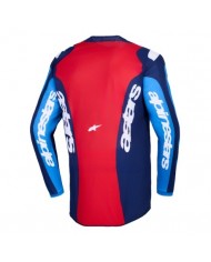 3761126-730,Camiseta Alpinestars Fluid Grid Color Azul / Rojo