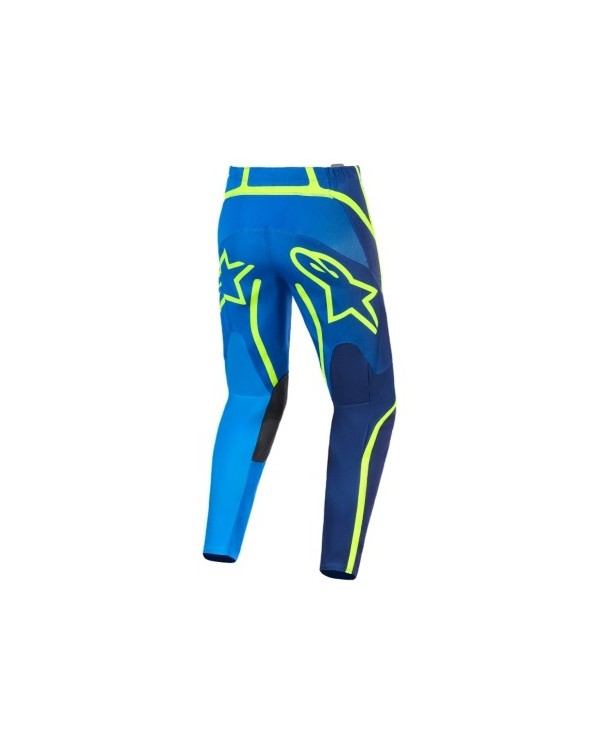 3721226-7050,Pantalón Alpinestars Fluid Apex Color Azul / Amarillo Fluor