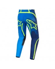 3721226-7050,Pantalón Alpinestars Fluid Apex Color Azul / Amarillo Fluor