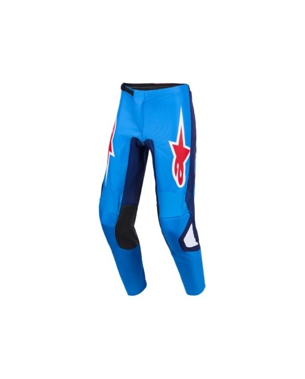 Pantalón Alpinestars Fluid Grid Color Azul / Rojo,3721126-730