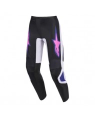 3721126-1568,Pantalón Alpinestars Fluid Grid Color Negro / Gris Claro / Morado
