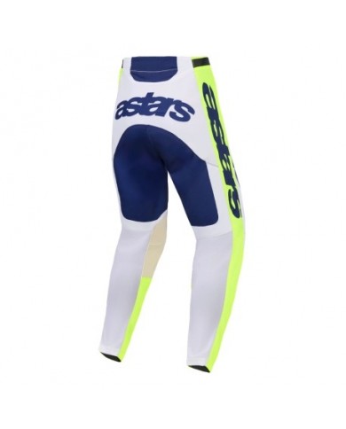 3720226-9570,Pantalón Alpinestars Racer Air Riway Color Gris Claro / Amarillo Fluor / Azul