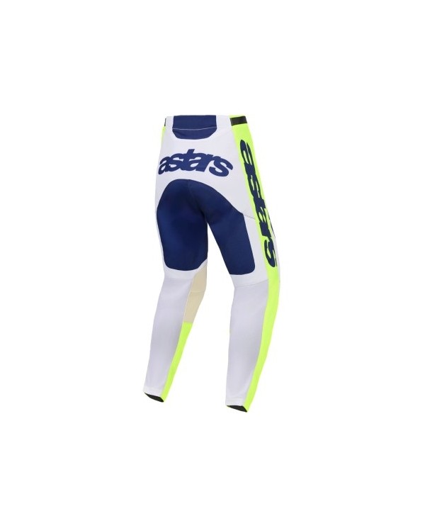 3720226-9570,Pantalón Alpinestars Racer Air Riway Color Gris Claro / Amarillo Fluor / Azul