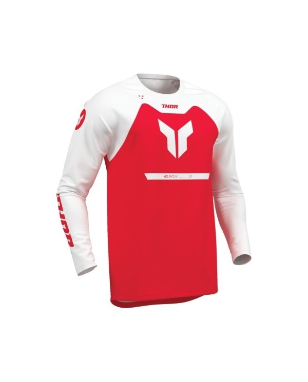 Camiseta Thor Ridemode Menace Color Gris / Blanco,29108463