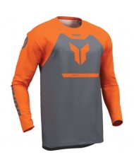 29108456,Camiseta Thor Ridemode Menace Color Gris / Naranja