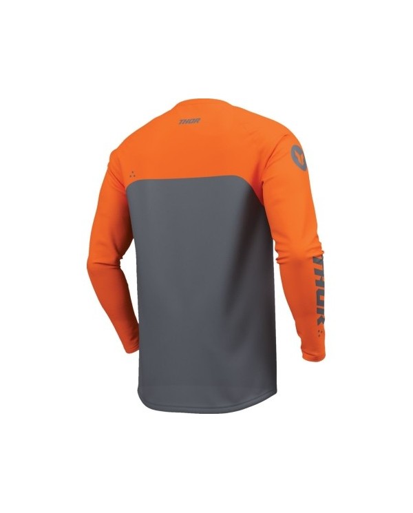 29108456,Camiseta Thor Ridemode Menace Color Gris / Naranja