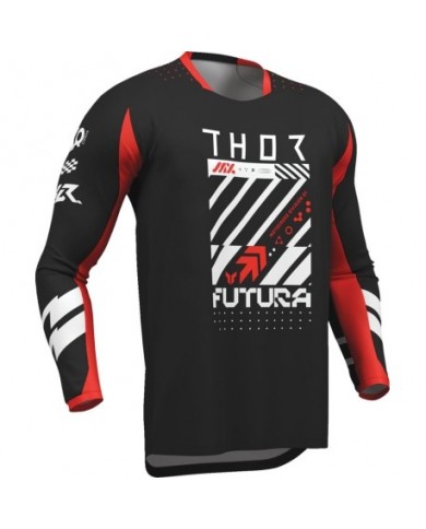 Camiseta Thor Launchmode Futura Color Negro / Rojo,29108412