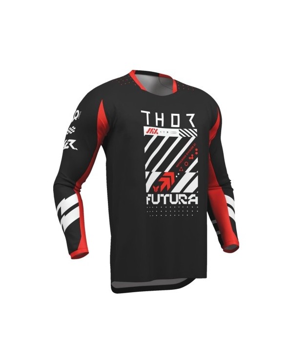 Camiseta Thor Launchmode Futura Color Negro / Rojo,29108412