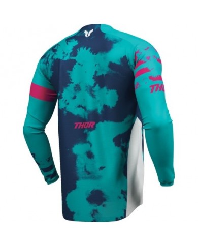 Camiseta Thor Launchmode Bleach Color Azul Oscuro / Azul Claro ,29108407