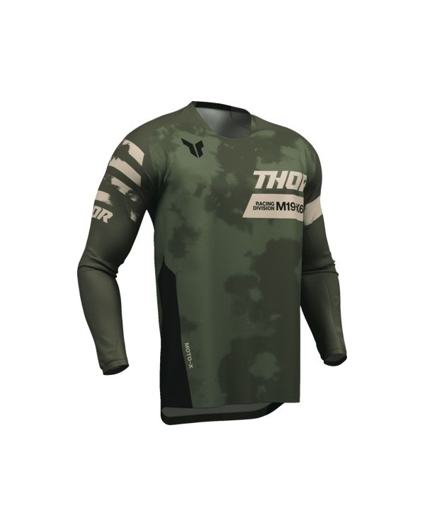 Camiseta Thor Launchmode Bleach Color Verde / Camuflaje,29108394