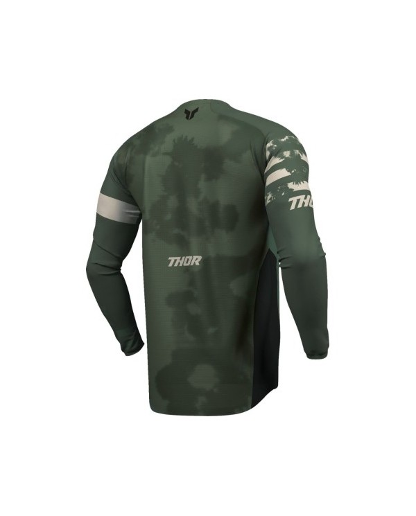 Camiseta Thor Launchmode Bleach Color Verde / Camuflaje,29108394